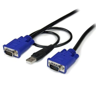 StarTech.com 3m 2in1 Ultra Thin USB KVM Cable