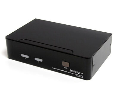 StarTech.com 2 Port DVI USB KVM Switch with Audio