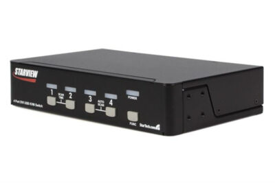 StarTech.com 4 Port StarView DVI USB with Audio KVM