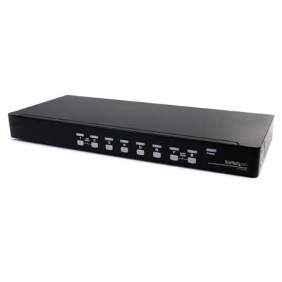 StarTech.com 8 Port USB VGA KVM Switch with Audio