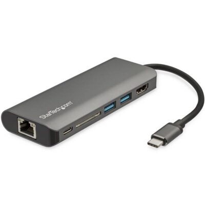 StarTech.com USB C Multiport Adapter SD HDMI PD 3.0
