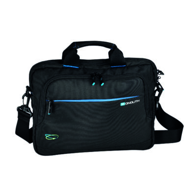 Monolith Blue Line Chrome Briefcase for Laptops up to 13.3 inch Black/Blue 2000003315