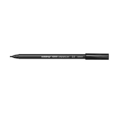 edding 1255 Calligraphy Pen 2.0mm Line Black (Pack 10) - 4-125520-001