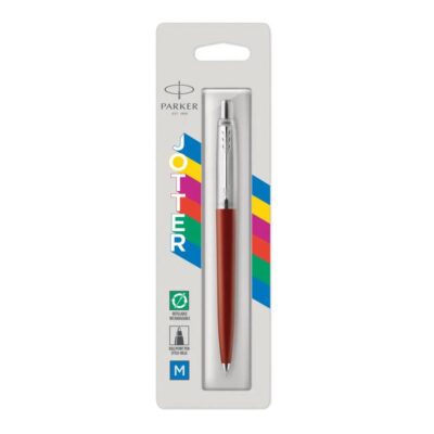 Parker Jotter Ballpoint Pen Red Barrel Blue Ink – 2096857