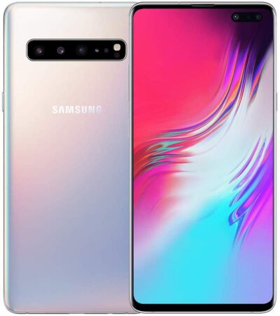 Samsung Galaxy S10 5G 6.7 Inch Android 9.0 8GB RAM 256GB Storage Silver Mobile Phone