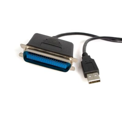 StarTech.com 10 ft USB to Parallel Printer Adapter MM