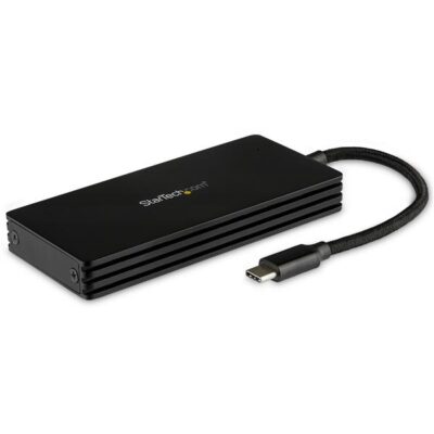 StarTech.com USB-C M.2 Solid State Drive Enclosure for M.2 SATA Drives