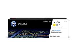 HP 216A Yellow Standard Capacity Toner Cartridge 850 pages for HP Color LaserJet Pro MFP M182/M183 series - W2412A