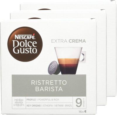 Nescafe Dolce Gusto Espresso Coffee Barista 16 Capsules (Pack 3) – 12393714