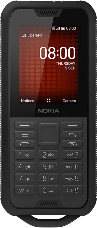 Nokia 800 Tough Black 2.4 Inch 4G Mobile Phone