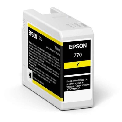 Epson T46S3 Yellow Pro10 Ink Cartridge 25ml - C13T46S400