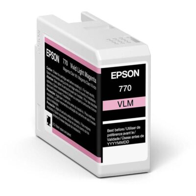 Epson T46S6 Vivid Light Magenta Pro10 Ink Cartridge 25ml - C13T46S600