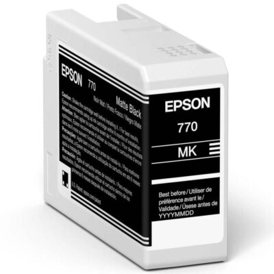 Epson T46S8 Matte Black Pro10 Ink Cartridge 25ml - C13T46S800