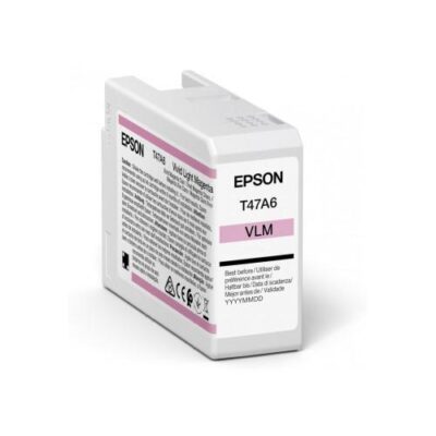 Epson T47A6 Vivid Light Magenta Pro10 Ink Cartridge 50ml - C13T47A600