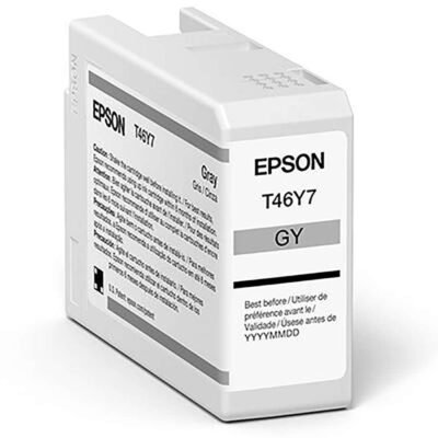 Epson T47A7 Grey Pro10 Ink Cartridge 50ml - C13T47A700