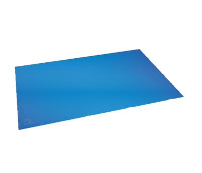 Exacompta CleanSafe Desk Mat 590x390mm Blue - 601100D
