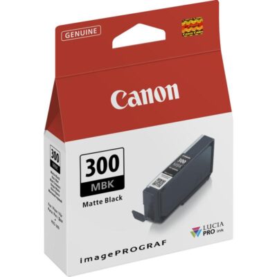 Canon PFI300MBK Matte Black Standard Capacity Ink Cartridge 14ml - 4192C001