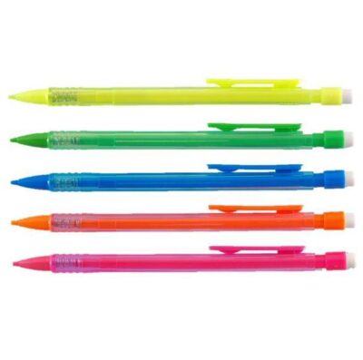 ValueX Mechanical Pencil HB 0.7mm Lead Assorted Colour Barrel (Pack 10) – 798100