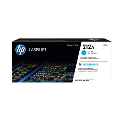 HP 212A  Cyan High Yield Standard Capacity Toner Cartridge 4.5K pages HP Colour LaserJet Enterprise M555 / M554 / M578 series - W2121A