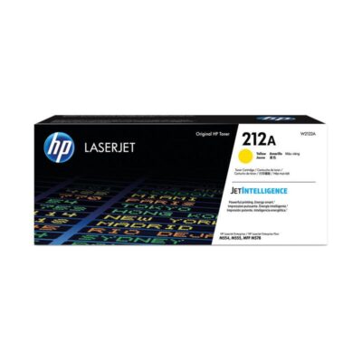 HP 212A Yellow High Yield Standard Capacity Toner Cartridge 4.5K pages HP Colour LaserJet Enterprise M555 / M554 / M578 series - W2122A