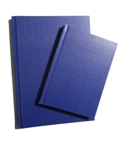 ValueX A6 Casebound Hard Cover Notebook Ruled 192 Pages Blue