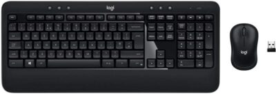 Logitech Advanced RF Wireless QWERTY UK Keyboard and Mouse