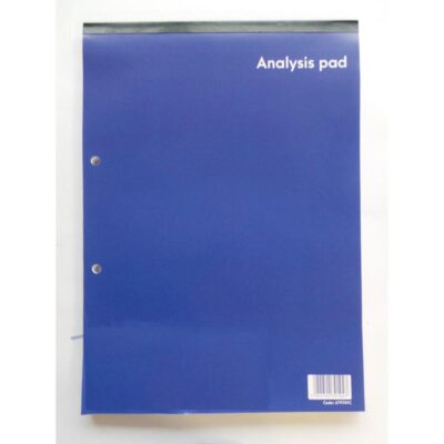 ValueX A4 Analysis Pad 8 Cash Columns 160 Pages