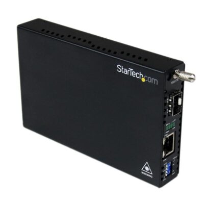 StarTech.com GbE Fiber Media Converter Open SFP Slot