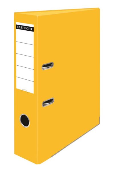 ValueX Lever Arch File Polypropylene A4 70mm Spine Width Yellow (Pack 10) - 21349DENTx10