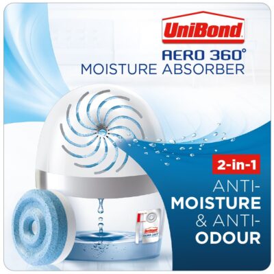 Unibond Aero 360 Humidity System with Neutral Pure Moisture Absorber 450g Refill – 2633427