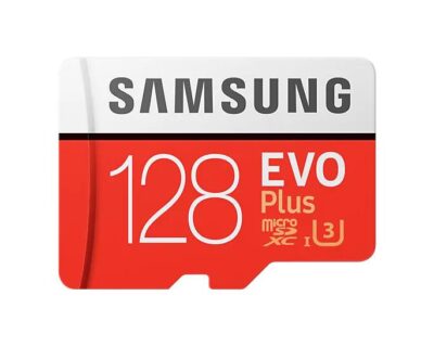 Samsung 128GB EVO Plus CL10 MicroSDXC Memory Card and Adapter