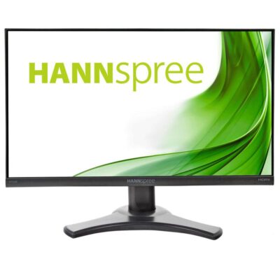 Hannspree HP248UJB 23.8 Inch 1920 x 1080 Pixels Resolution 4ms Response Time Full HD HA MM VGA HDMI DisplayPort LED Monitor Black