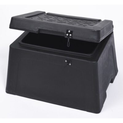 Mini Grit Bin Lockable Tough Medium Density UV Stabilised Polythene 25kg 0904117