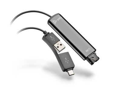 Poly DA75 USB A and USB C to QD Smart Digital Interface Adapter