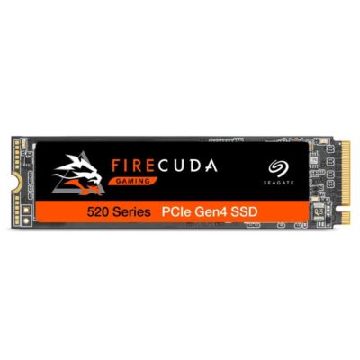 Seagate FireCuda 520 2TB PCIe M.2 3D TLC PCI Express NVMe 4.0 x 4 Internal Solid State Drive