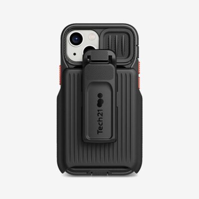 Tech 21 Evo Max with Holster Black Apple iPhone 13 Mini Mobile Phone Case