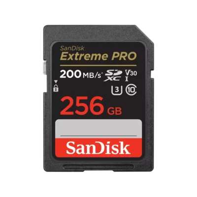 SanDisk Extreme PRO 256GB SDXC UHS-I Class 10 Memory Card