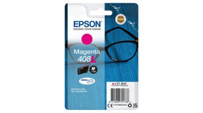 Epson 408XL Magenta High Capacity Ink Cartridge 21.6ml - C13T09K34010