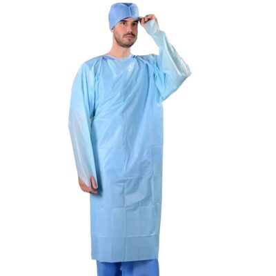 ValueX Isolation Gowns Non Woven 40gsm Blue (Pack 10) IGDP10