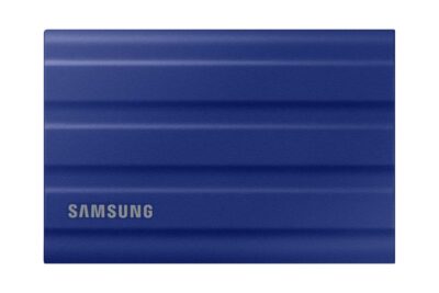 Samsung 1TB Shield USB C 1050Mbs Read Speed 1000Mbs Write Speed Portable Blue External Solid State Drive