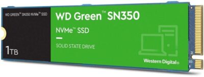 Western Digital Green WDS100T3G0C 1TB PCIe G3 M.2 QLC NVMe Internal Solid State Drive