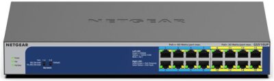 Netgear 16 Port Gigabit Ethernet U60 PoE Plus Unmanaged Network Switch