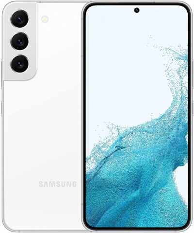 Samsung Galaxy S22 6.1 Inch 5G SMS901B Dual SIM Android 12 USB C 8GB 256GB 3700 mAh Phantom White Smartphone