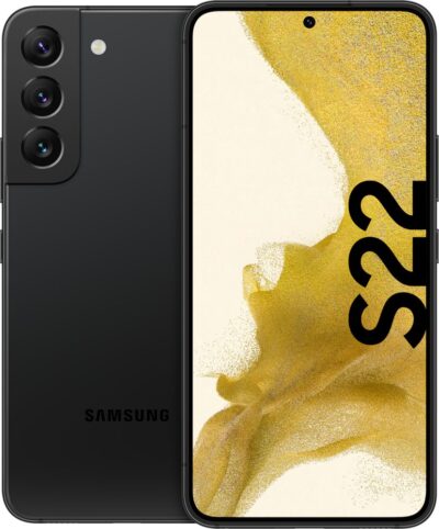 Samsung Galaxy S22 6.1 Inch 5G SMS901B Dual SIM Android 12 USB C 8GB 128GB 3700 mAh Black Smartphone