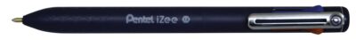 Pentel IZEE 4 Colour Ballpoint Pen Everyday 1.0mm Tip 0.5mm Line (Pack 12) BXC470-DC