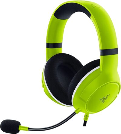 Razer Kaira X Xbox Wired 3.5mm Connector Eelectric Volt Lime Gaming Headset