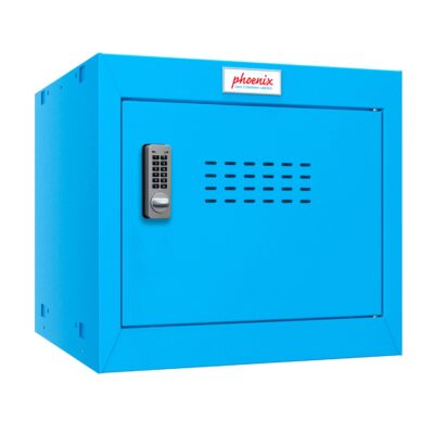 Phoenix CL Series Size 1 Cube Locker in Blue with Electronic Lock CL0344BBE