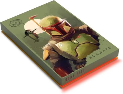 Seagate External 2TB Star Wars Boba Fett USB3