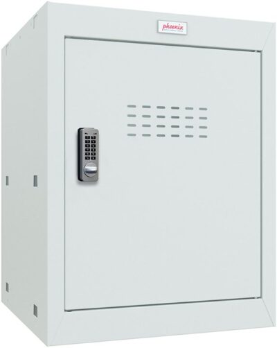 Phoenix CL Series Size 2 Cube Locker in Light Grey with Electronic Lock CL0544GGE