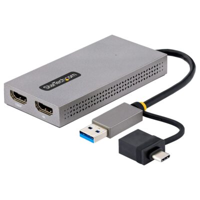 StarTech.com USB to Dual HDMI Adapter